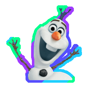 Olaf Sticker by imoji