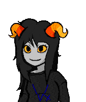 girl blinking STICKER