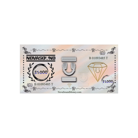 Dollar Bill Money Sticker by Nova Sound
