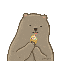 bearlyfehk hot food summer hungry Sticker
