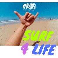 Adventure Surfing Sticker by #SurfPort
