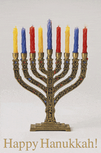 Happy Holidays Candles GIF by Faith Holland