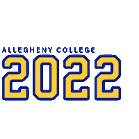 Allegheny 2022 Sticker by Allegheny College