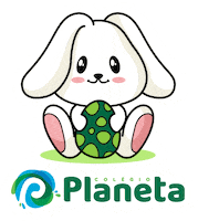 Coelho Sticker by Colégio Planeta