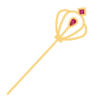 Princess Wand Sticker by David's Bridal