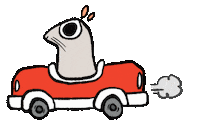 Car Ride Sticker