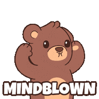 No Way Wow Sticker by BEARISH