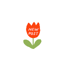 Flower Click Sticker by Mia Page