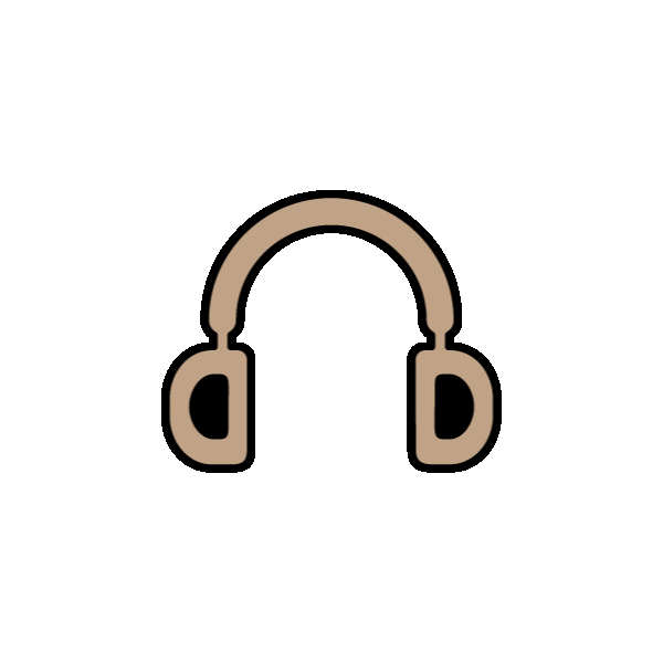 Headphones Exam Sticker by Examenbundel