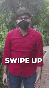 Swipe Up GIF by Raghav Bansal