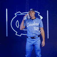 University Of North Carolina Baseball GIF by UNC Tar Heels