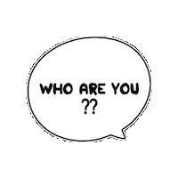 Who Are You Sticker
