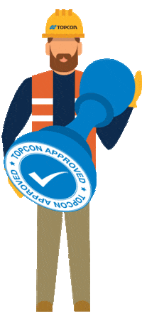 Construction Sticker by Topcon Positioning Systems