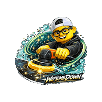 WMDDetail car wash wmd wipe me down wipe me down detailing Sticker