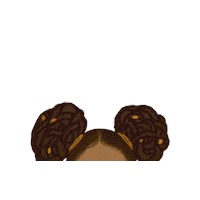 Girl Melanin Sticker by Heartofwar