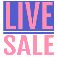 Live Sale Sticker by Pins Break the Internet