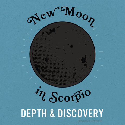 sanctuarywrld giphyupload discovery astrology new moon GIF