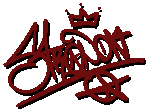 Street Art Loop Sticker