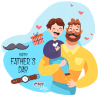 Dad Love Sticker by CNI