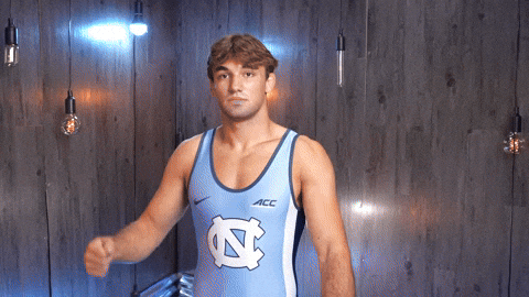 Locked In Wrestling GIF by UNC Tar Heels