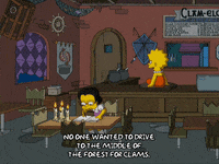 unimpressed lisa simpson GIF