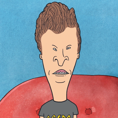 Beavis And Butthead Laughing GIF by Paramount+ - Find & Share on GIPHY
