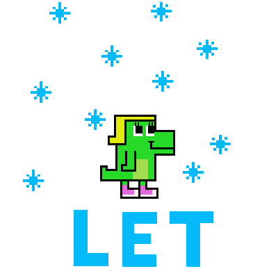 Let It Snow Sticker by joeyahlbum