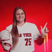 Chloe Riassetto GIF by Texas Tech Softball