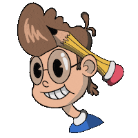 michelesberna happy fun cartoon disney Sticker