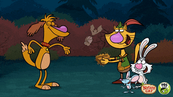 pbskids reaction smile excited yay GIF