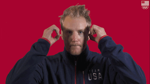 Winter Olympics Mind Blown GIF by Team USA