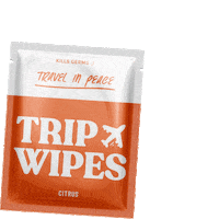 travel wipe Sticker by DetroitWick