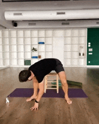 Yoga Squat GIF by YOGABODY