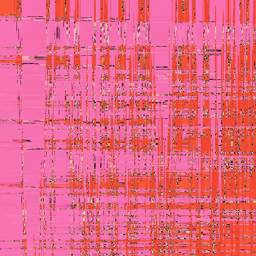 glitch pink GIF by freddiemade