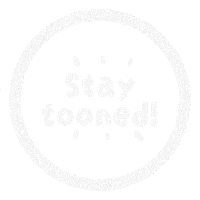 Stay Tooned Sticker by Lorrane Bernardes