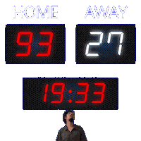 27 Away Sticker