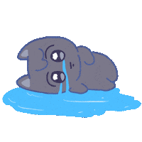 Cry Crying Sticker