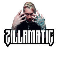 Zillamaticmusic dj miami zilla zillamatic Sticker