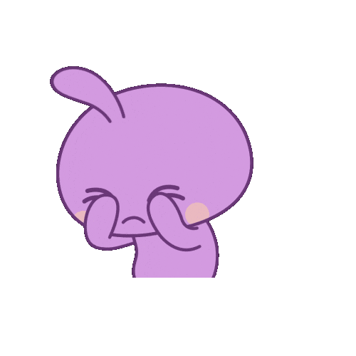 Sad Cry Sticker