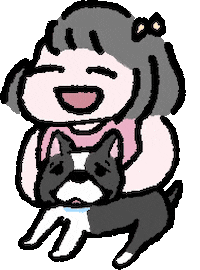 enpitsu giphyupload happy anime dog Sticker