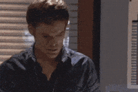 Angry Dexter Morgan GIF