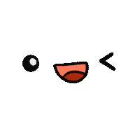 Face Eyes Sticker by Demic