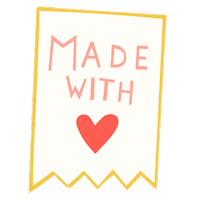 Valevalus valentina made with love oneofakind valevalus Sticker