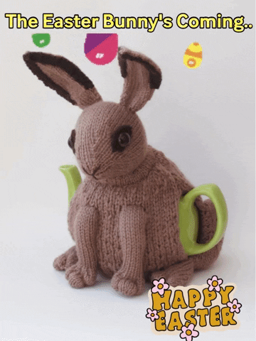Easter Bunny GIF by TeaCosyFolk