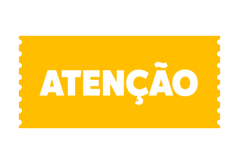Atencao Sticker by MFIT Personal