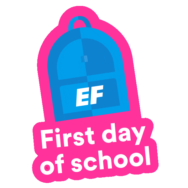 Back To School Sticker by EF English First Russia
