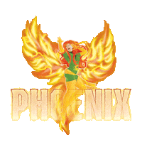 carcrashcarlos marvel xmen jean grey mutants Sticker