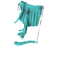 graart bag crochet handbag purse Sticker
