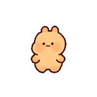 Rabbit Question Sticker by GONRYON._.O