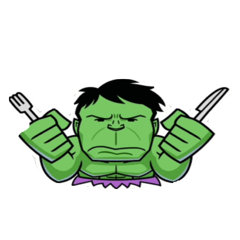 hungry marvel STICKER by imoji